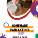 Quick, easy and delicious homemade pancake mix recipe